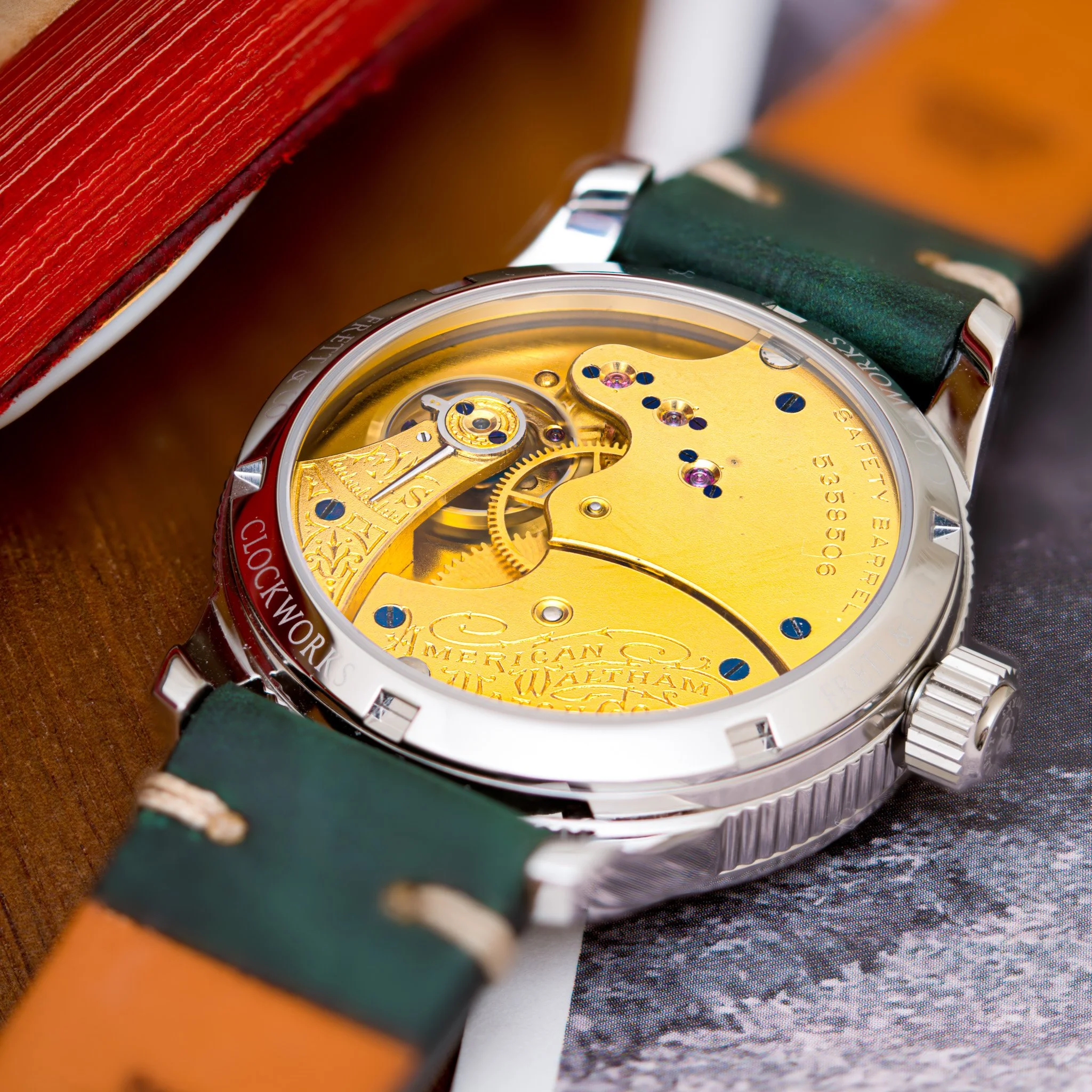 Wristwacthes Armbanduhren アンティーク洋書 Waltham pocket watch conversion — Frett & Co Clockworks